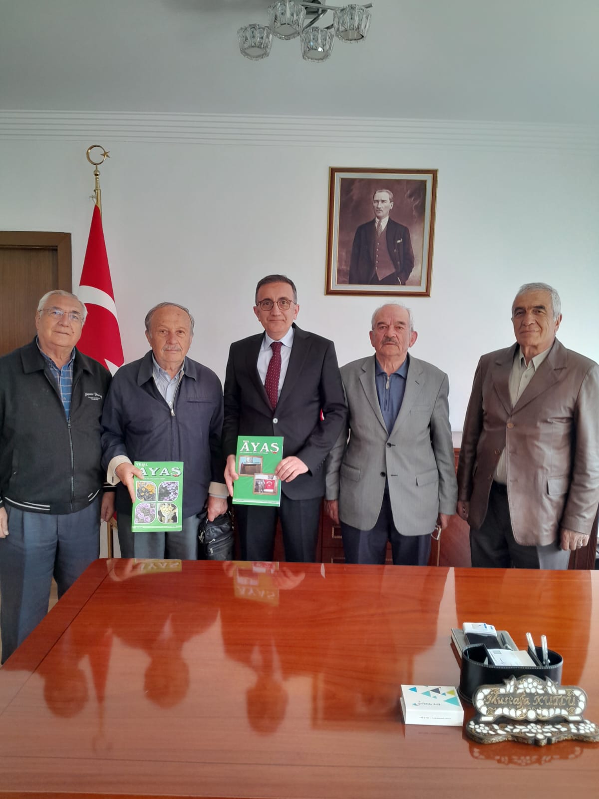 Ayaş'a Yeni Atanan Kaymakamımızı Ziyaret Ettik